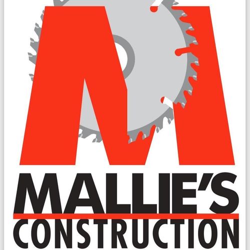 Mallie's Construction Logo