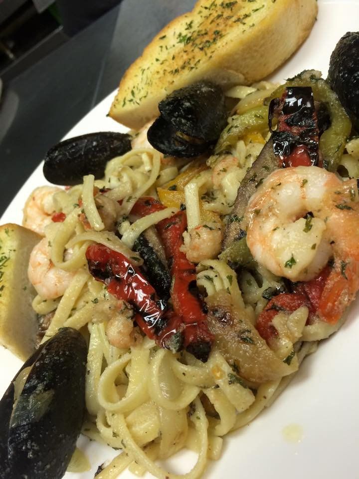 Seafood pasta