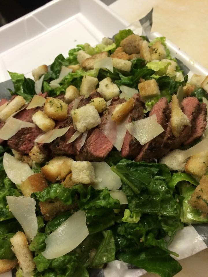 Steak salad