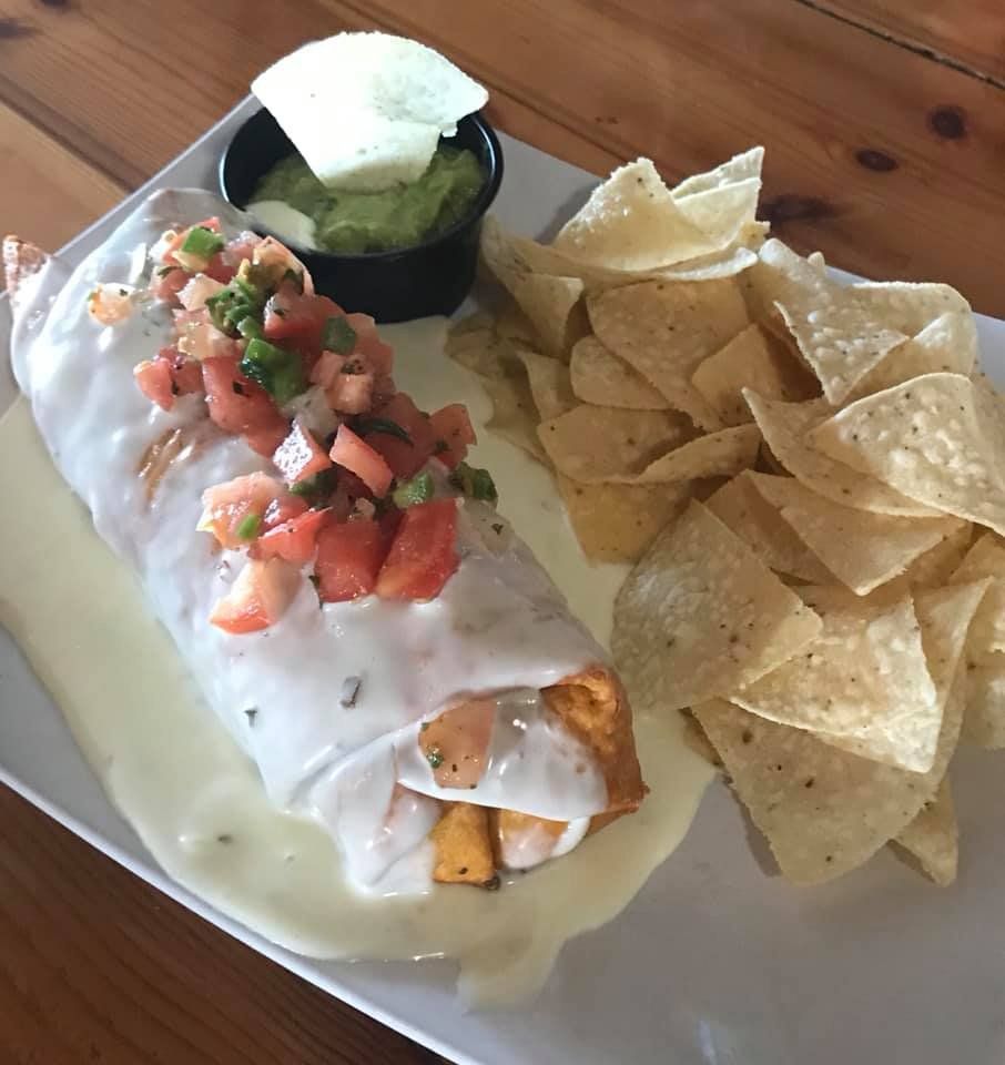 Delicious food and nachos