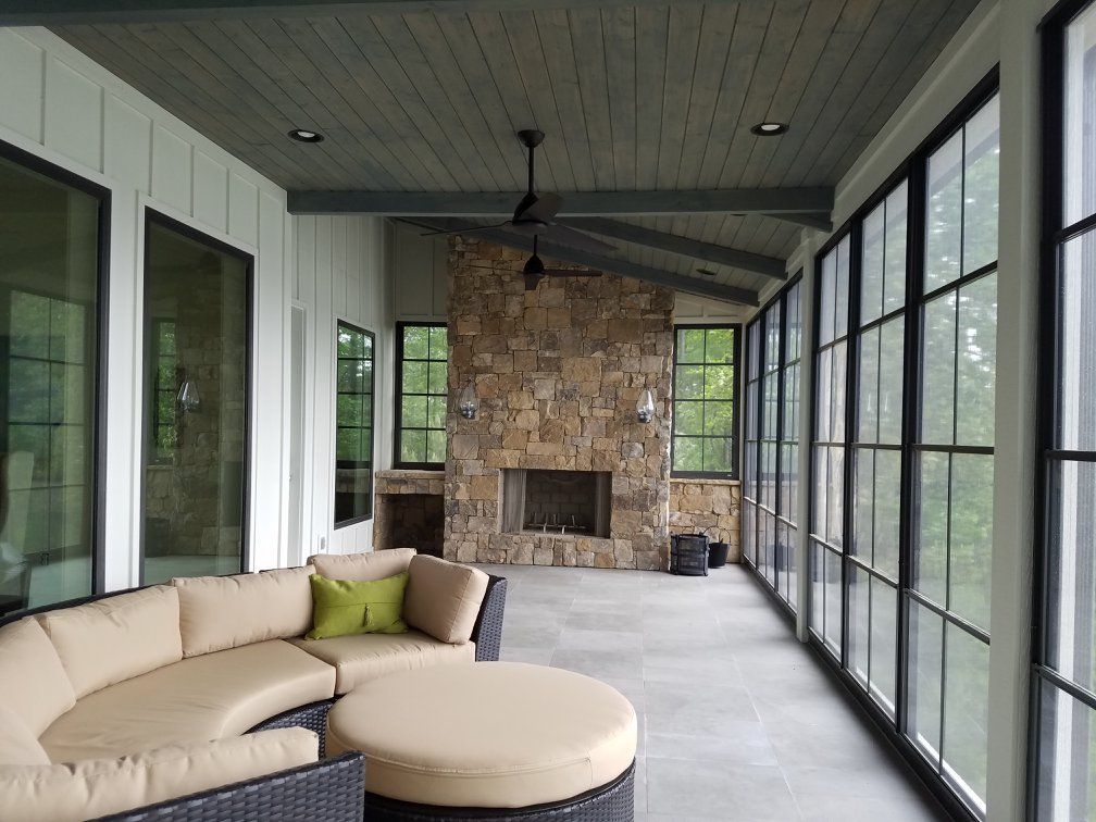 Sun room addition