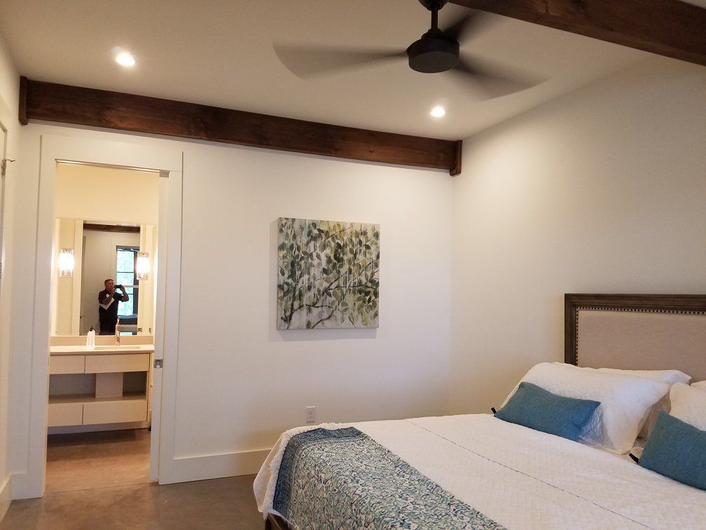White bedroom