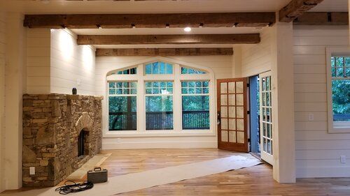 Basement and deck remodel