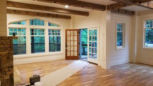 Basement and deck remodel