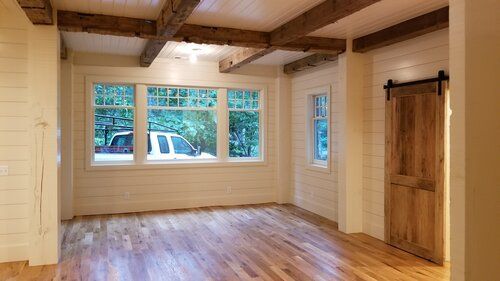 Basement and deck remodel