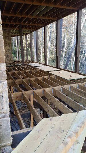 Basement and deck remodel