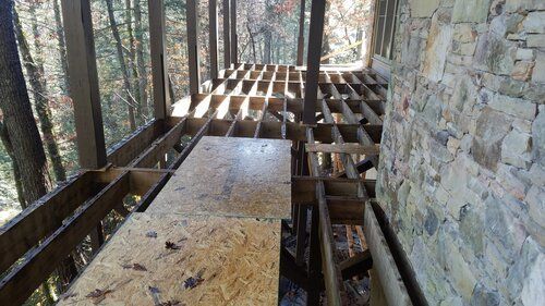 Basement and deck remodel