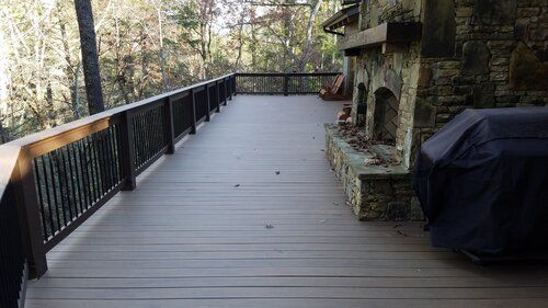Basement and deck remodel