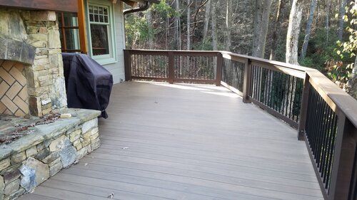 Basement and deck remodel