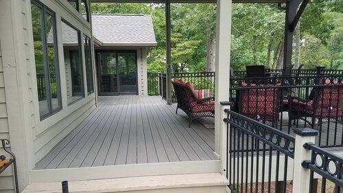 Deck addition