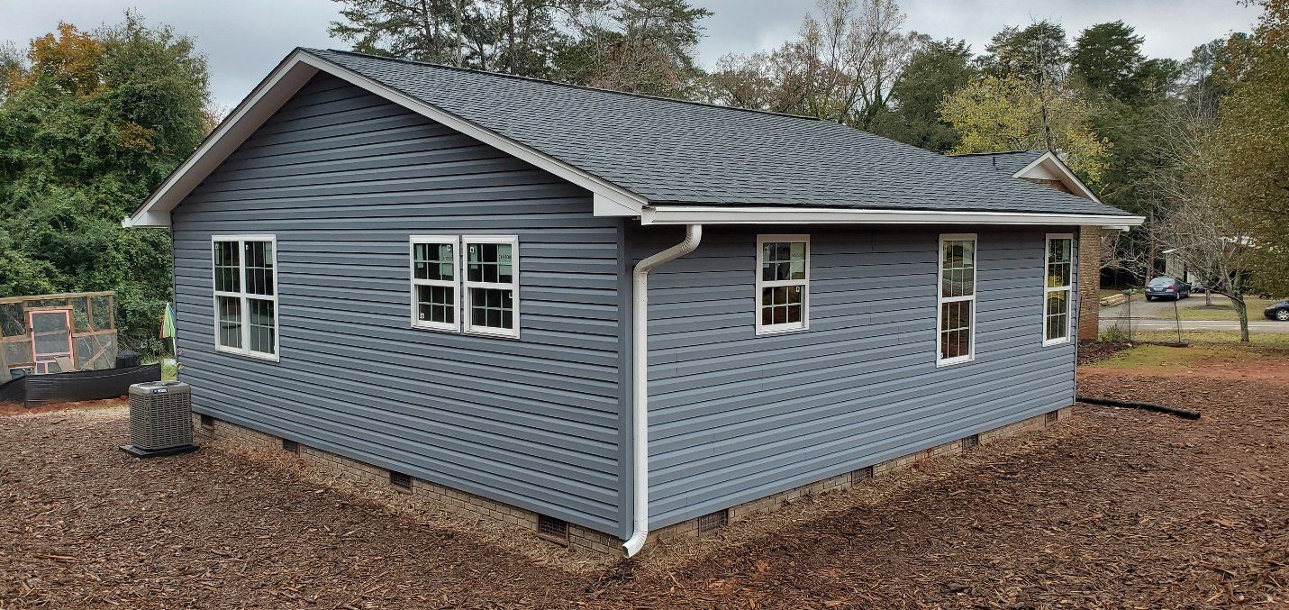 living room and master suite