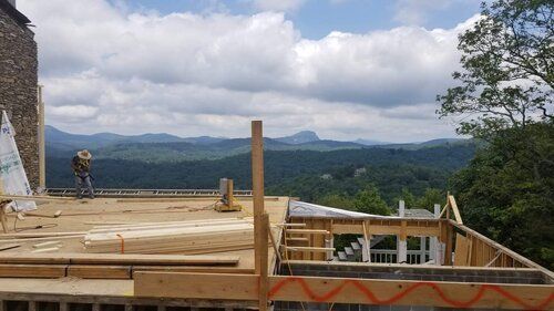 Highlands NC major home remodel