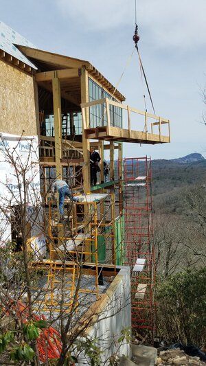 Highlands NC major home remodel