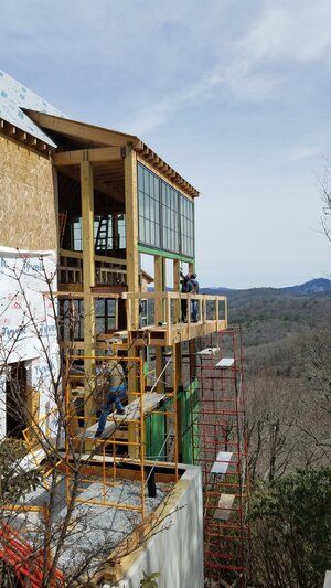 Highlands NC major home remodel