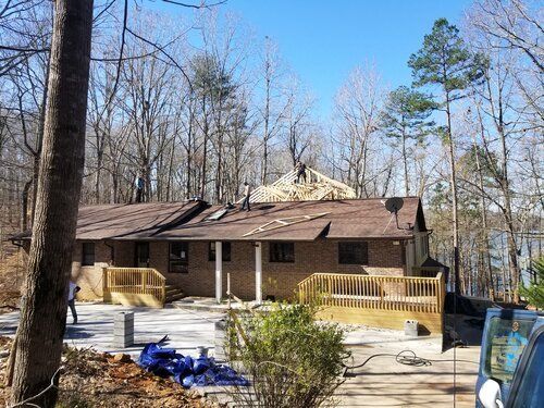 Living room and carport addition