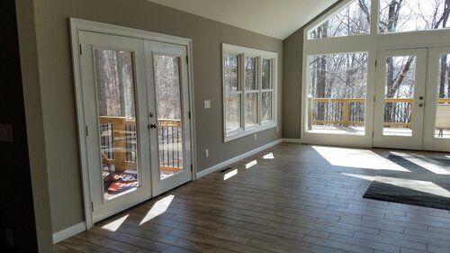 Living room and carport addition