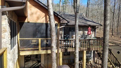 Living room and carport addition