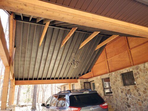 Living room and carport addition