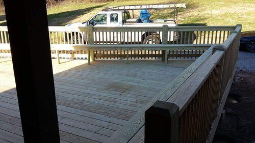 Party deck addition
