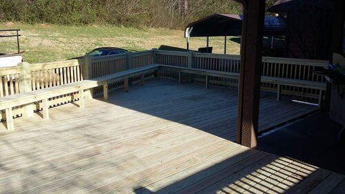 Party deck addition