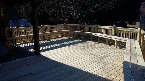 Party deck addition