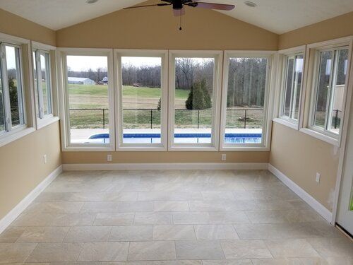 Sun room addition
