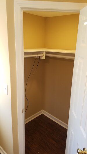 Tree damaged and remodeled home