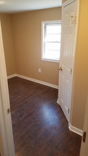 Tree damaged and remodeled home