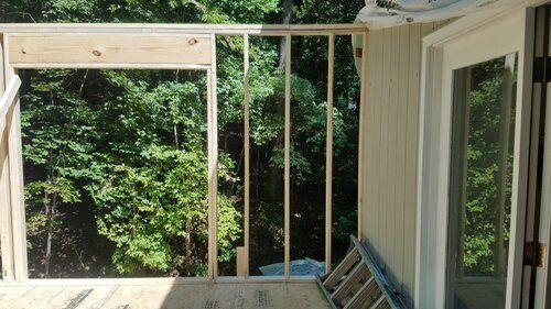 Sun room and office addition