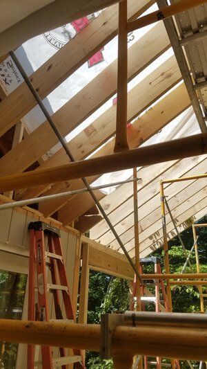 Sun room and office addition