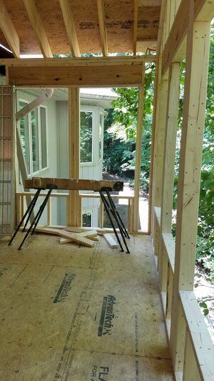 Sun room and office addition