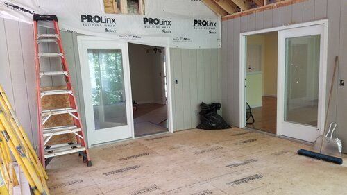 Sun room and office addition