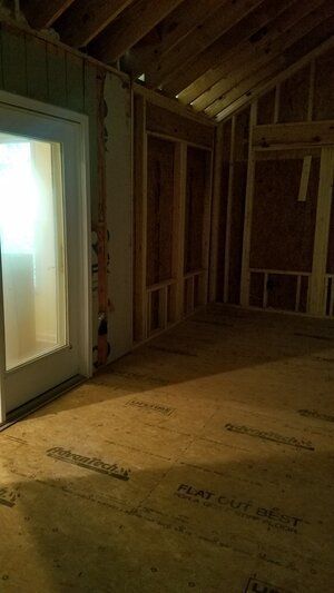 Sun room and office addition