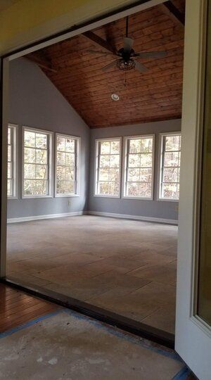 Sun room and office addition