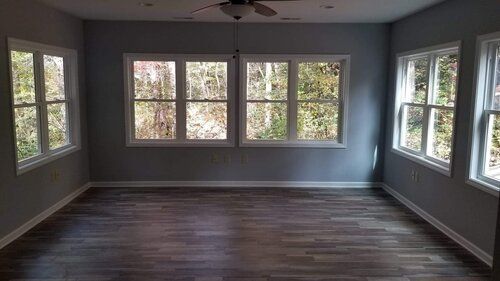 Sun room and office addition