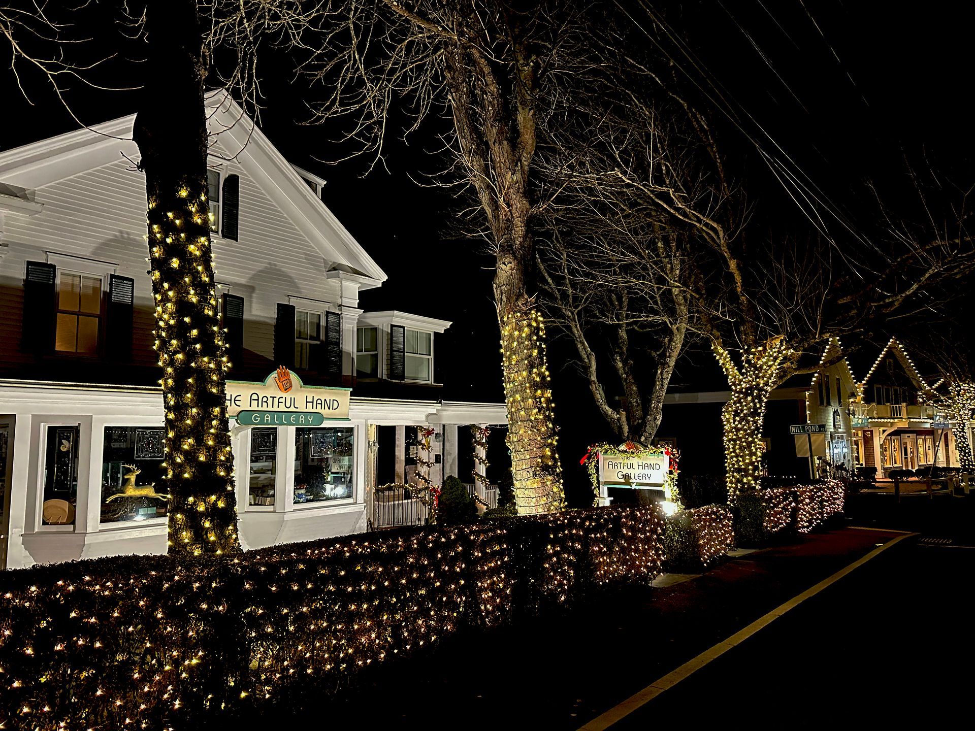 Christmaslighting installation, Duchesney window washing