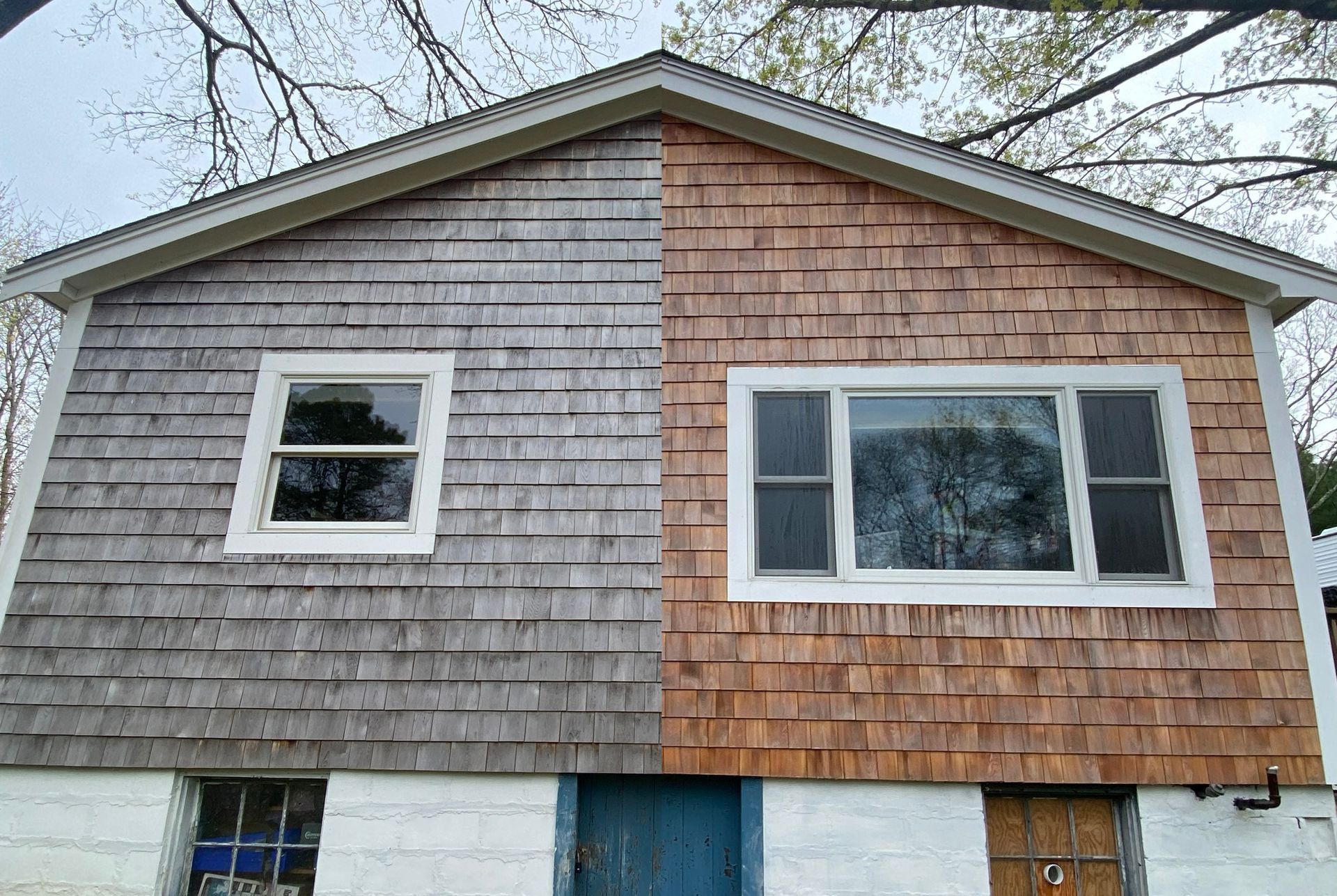 Cost of soft  washing or house washing on Cape Cod and the South Shore, Barnstable, Plymouth,