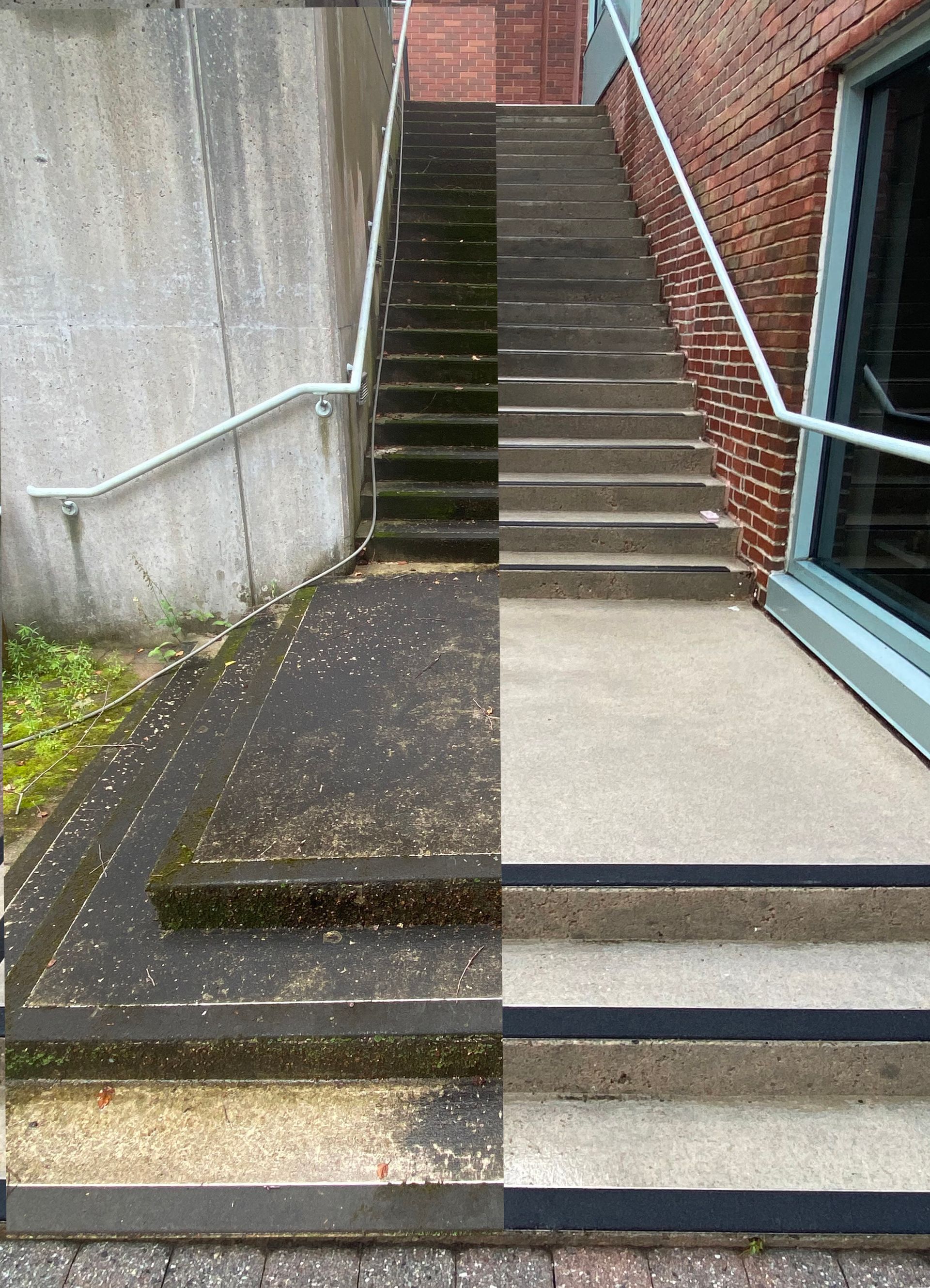 Soft washing/ house washing versus pressure washing, what's the difference? Duchesney Window Washing