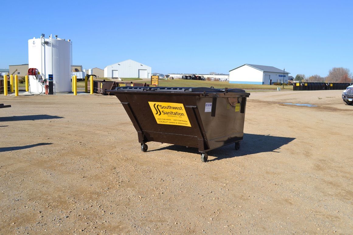 3-yard small project container