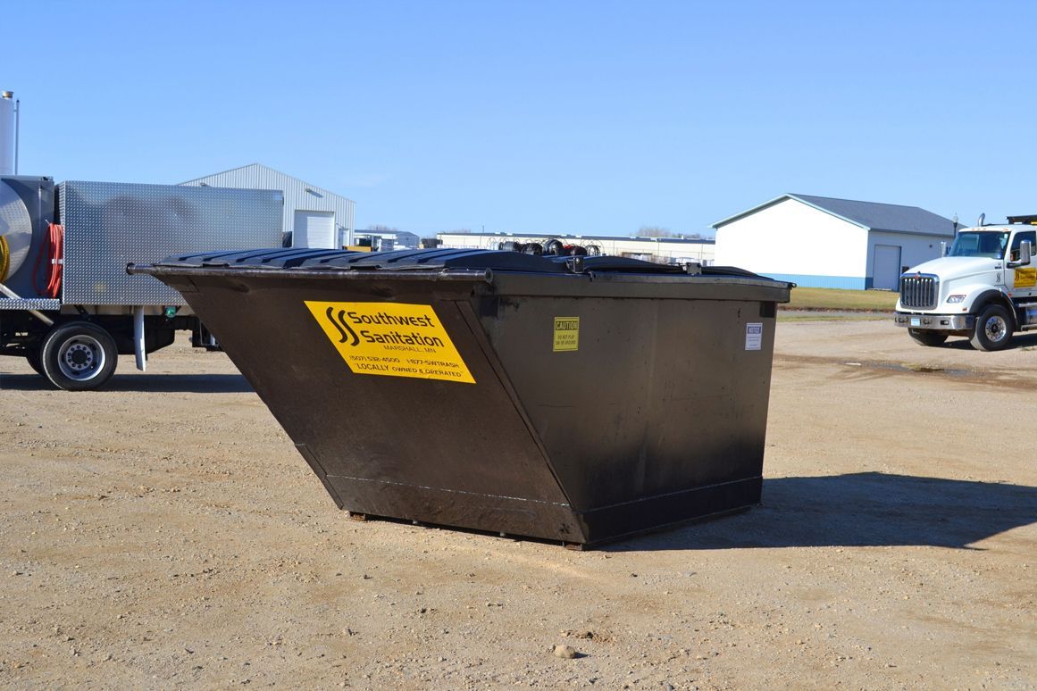 6-yard small project container