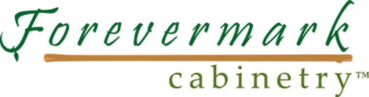 A logo for a company called forevermark cabinetry