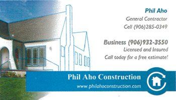 Phil Aho Construction