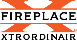 The logo for Fireplace Xtrordinair.