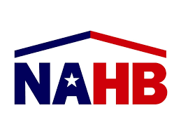 The logo for nahb is a house with a star on the roof