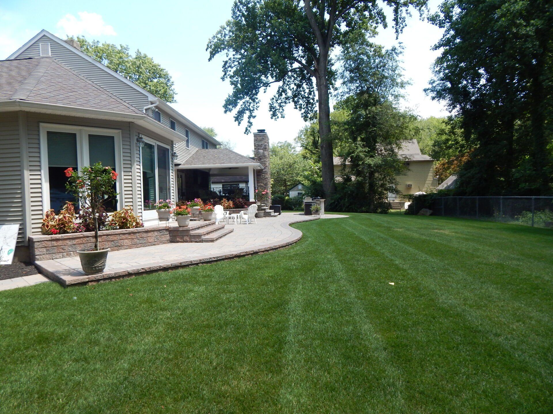 bungalow with open garden