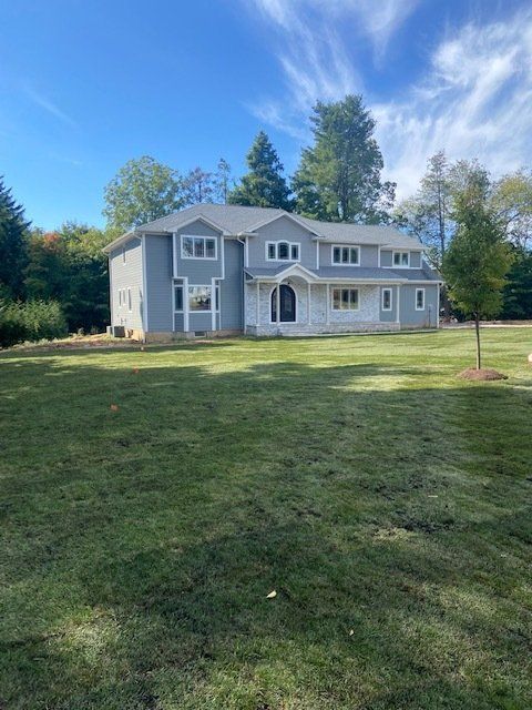 Sod installation after