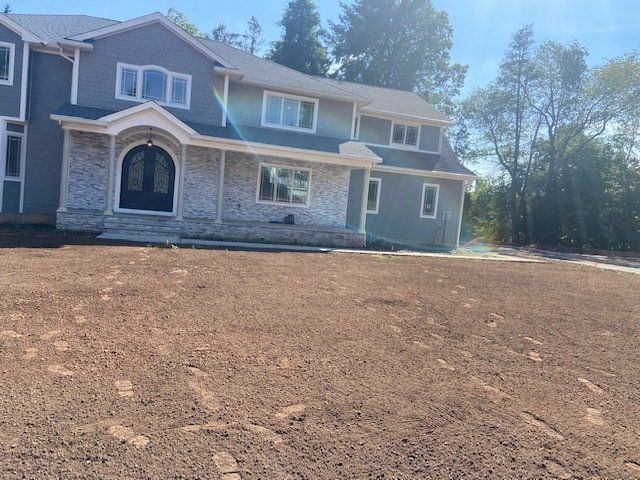 Sod installation before