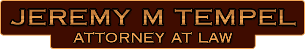 Jeremy M Tempel Attorney At Law - Logo