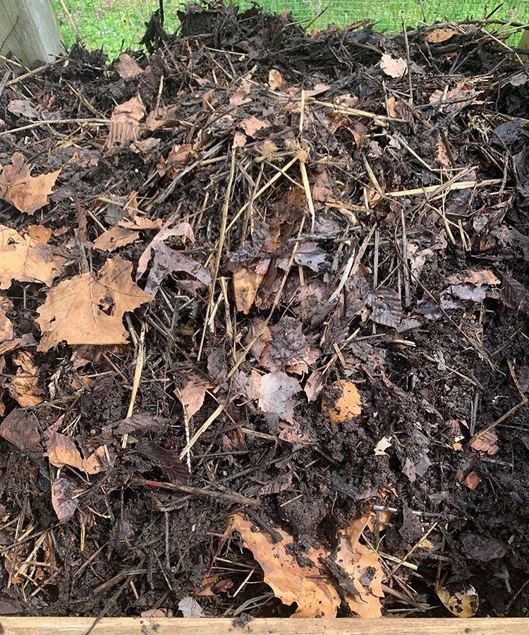LEAVES, GRASS, MANURE, COMPOST
