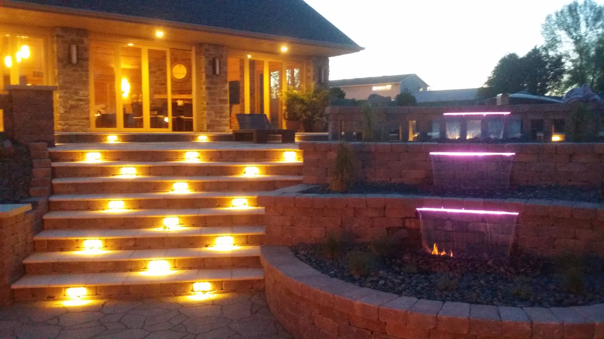 Patio lighting